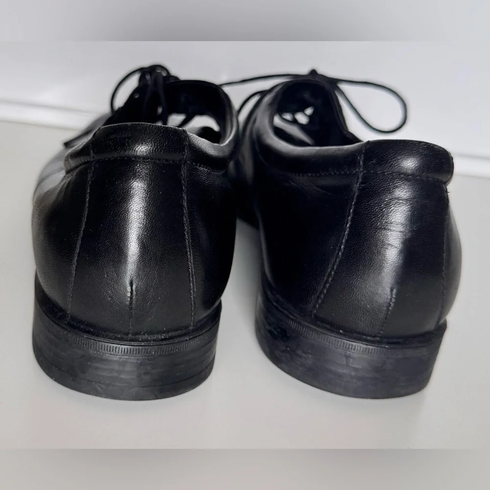 COLE HAAN Vellapais Men’s Gorman Oxford Black Leather Dress Shoes